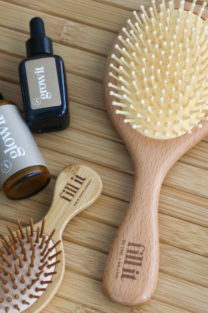 Premium Bamboo Hairbrush S/L