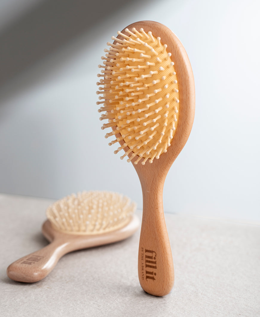 Premium Bamboo Hairbrush S/L